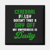 Cerebrale verlamming CP Bewustzijnsbehandeling War Magneet (Voorkant)