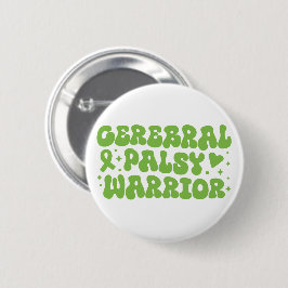 Cerebrale verlamming krijger ronde button 5,7 cm