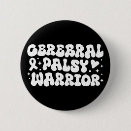 Cerebrale verlamming krijger ronde button 5,7 cm