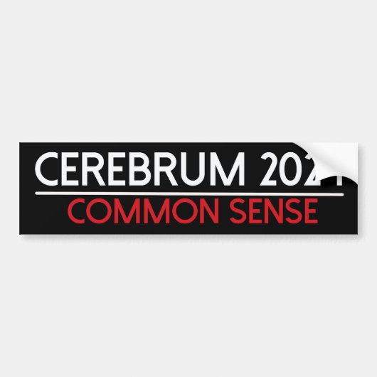 Cerebrum 2024 bumpersticker (Voorkant)