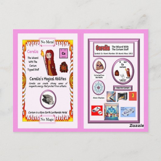 Cerelia - Cerium Trading Kaart (Achterkant)