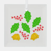 Ceremonia de Cerezo de Navidad Adorno Ceramic Orna Glas Ornament (Achterkant)