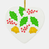 Ceremonia de Cerezo de Navidad Adorno Ceramic Orna Keramisch Ornament (Voorkant)