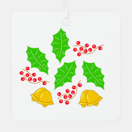 Ceremonia de Cerezo de Navidad Adorno Ceramic Orna Metalen Ornament