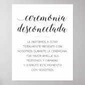 Ceremonia Desconectada Poster (Voorkant)