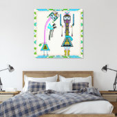 Ceremoniaal Canvas Afdruk (Insitu (Slaapkamer))