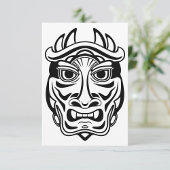 Ceremoniaal masker kaart