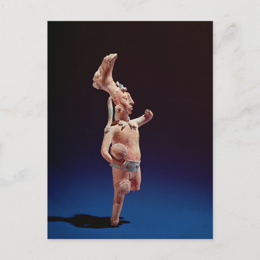 Ceremonial Ballplayer, Isle of Jaina, c.600 Briefkaart (Voorkant)