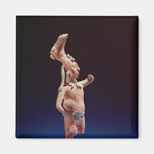 Ceremonial Ballplayer, Isle of Jaina, c.600 Magneet (Voorkant)