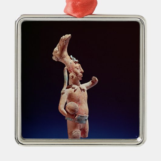 Ceremonial Ballplayer, Isle of Jaina, c.600 Metalen Ornament (Voorkant)