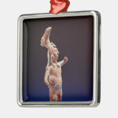 Ceremonial Ballplayer, Isle of Jaina, c.600 Metalen Ornament (Links)