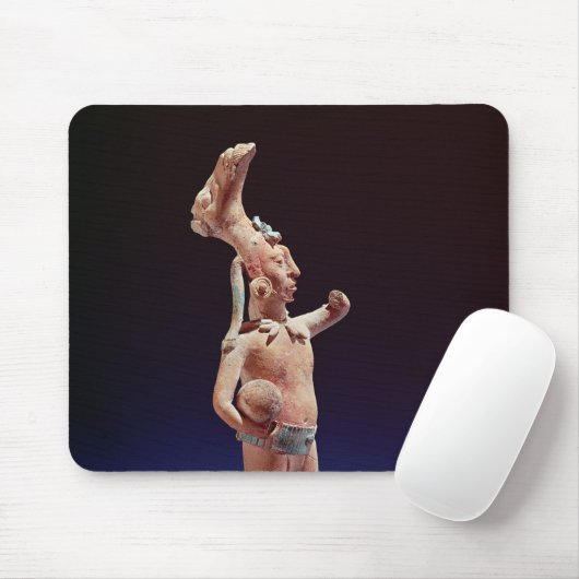 Ceremonial Ballplayer, Isle of Jaina, c.600 Muismat (Met muis)