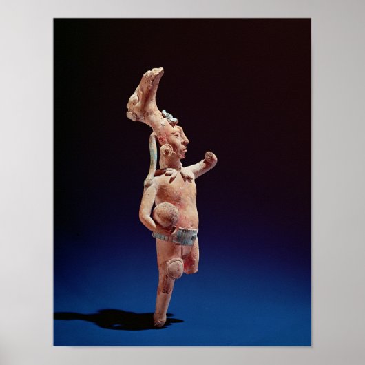 Ceremonial Ballplayer, Isle of Jaina, c.600 Poster (Voorkant)