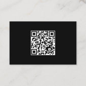 Ceremonial consultancy service professional visitekaartje (Achterkant)