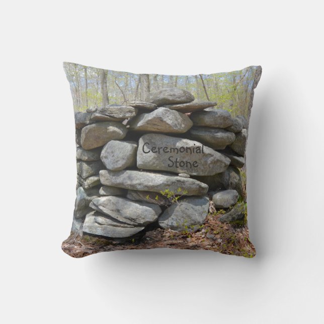 Ceremonial Stone Kussen (Voorkant)