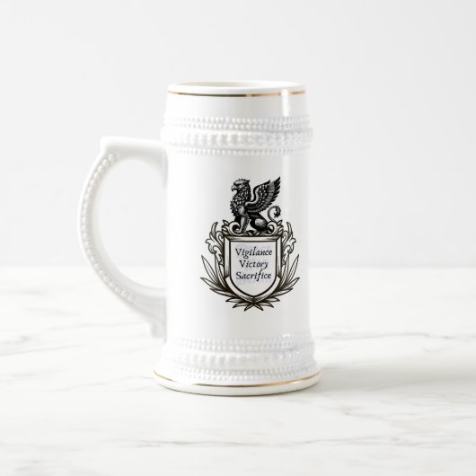 Ceremonial Warden Stein Bierpul (Links)