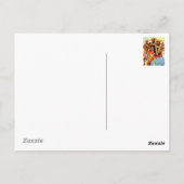 Ceremoniale dans briefkaart (Achterkant)