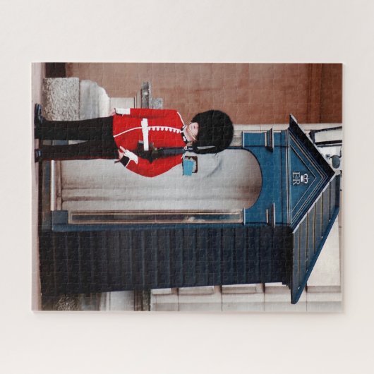 Ceremoniale Guard London. Legpuzzel (Horizontaal)