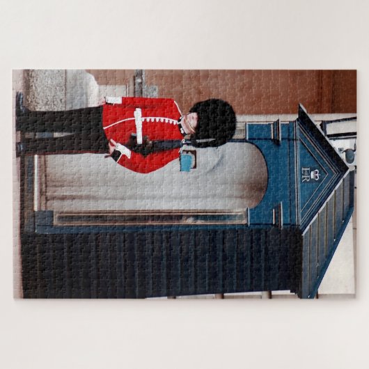 Ceremoniale Guard London. Legpuzzel (Horizontaal)