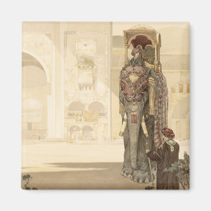 Ceremoniale olifant uit 'Het Oerwoud Boek' van Rud Magneet