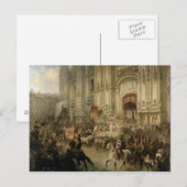 Ceremoniale ontvangst van veldmarshal briefkaart (Voorkant / Achterkant)