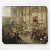 Ceremoniale ontvangst van veldmarshal muismat (Voorkant)