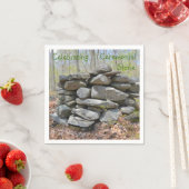 Ceremoniale steen vieren servetten (Insitu)