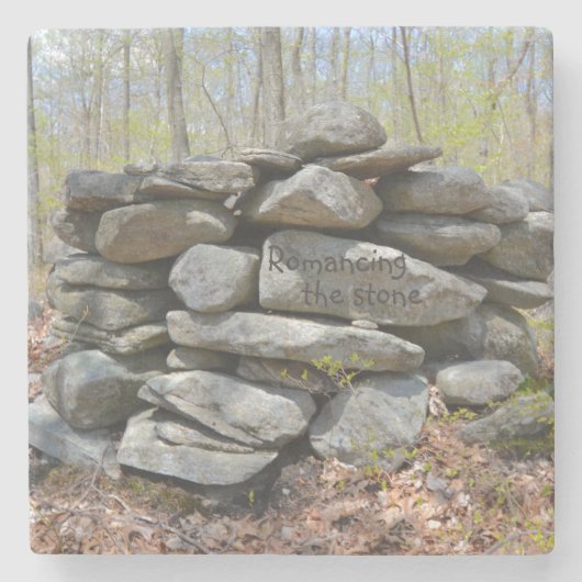 Ceremoniale steen vieren stenen onderzetter (Voorkant)