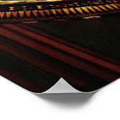 Ceremoniale voorzitter van Tutankhamun Poster (Hoek)