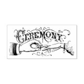 ceremonie rubberstempel (Afrduk)