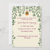 ceremonie van Griha Pravesh Kaart (Voorkant)