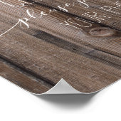 ceremonie zonder stopcontact, trouwe bruiloft, afd poster (Hoek)