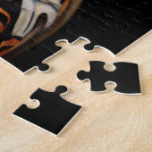 Ceremoniële Staffordshire Bull Terrier krijger Legpuzzel (Zijkant)