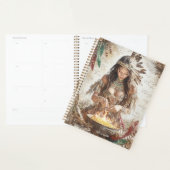 Ceremoniële Vlam: Inheemse Ritual  Planner (Display)