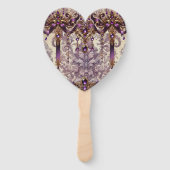 ceremoniemeester | Wisteria Masquerade huwelijkspr Handwaaier (Achterkant)