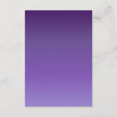 Ceremony & Reception Venues info - Purple Mauve Informatiekaartje (Achterkant)