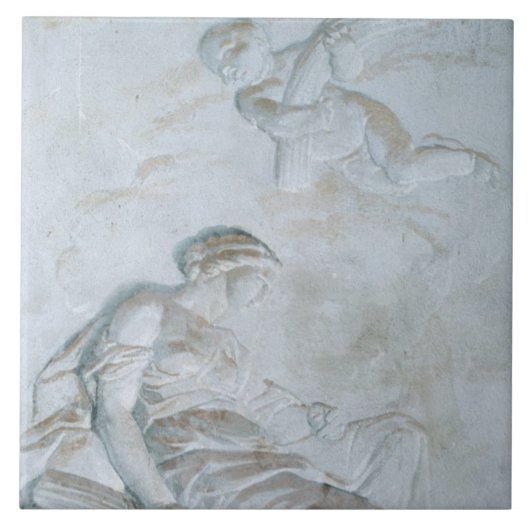 Ceres, c.1790 (fresco) tegeltje (Voorkant)