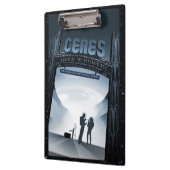 Ceres dwerf planeet vakantion advertentie ruimteto klembord (Links)