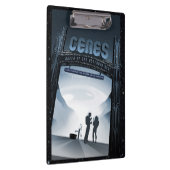 Ceres dwerf planeet vakantion advertentie ruimteto klembord (Rechts)