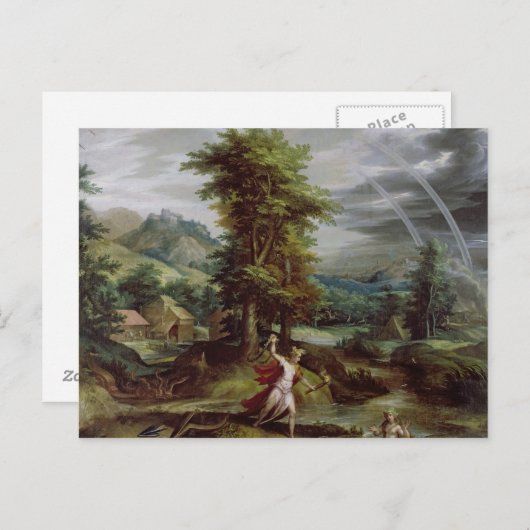 Ceres en Cyane Briefkaart (Voorkant / Achterkant)