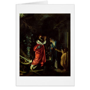 Ceres en Stellio (olie op koper)