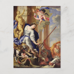 Ceres Vanquishing the Attributes of War Briefkaart