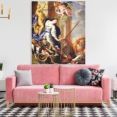 Ceres Vanquishing the Attributes of War Canvas Afdruk (Insitu (Woonkamer))