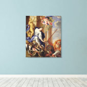 Ceres Vanquishing the Attributes of War Canvas Afdruk (Insitu (Houten vloer))