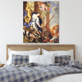Ceres Vanquishing the Attributes of War Canvas Afdruk (Insitu (Slaapkamer))