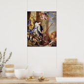 Ceres Vanquishing the Attributes of War Poster (Keuken)