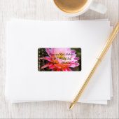 Cereus in Pink Cactus Bloom Etiket (Insitu)