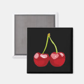 cerezas magneet (Voorkant / Achterkant)