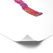 Cerf Animal Forêt Faune Sauvage Natuur Monde Terre Foto Afdruk (Hoek)