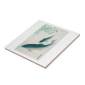 Ceric TEGEL : OHARA KOSON : CARP/KOI 1926 Tegeltje (Zijkant)